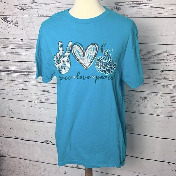 Custom Made Peacock Shirt - Picture 1 of 5